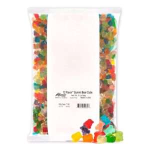 Albanese 12 Flavor Gummi Bear Cubs 5lb Bag Bulk